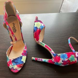 Charlotte Russe Heels with Ankle Strap